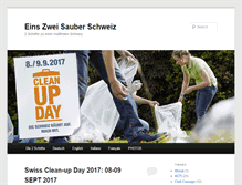 Tablet Screenshot of 12sauberschweiz.org
